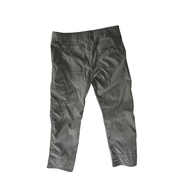 PrAna Bundle of 2 Cargo Mens Pants Nylon Black & Green Size 33x30 - Picture 3 of 12